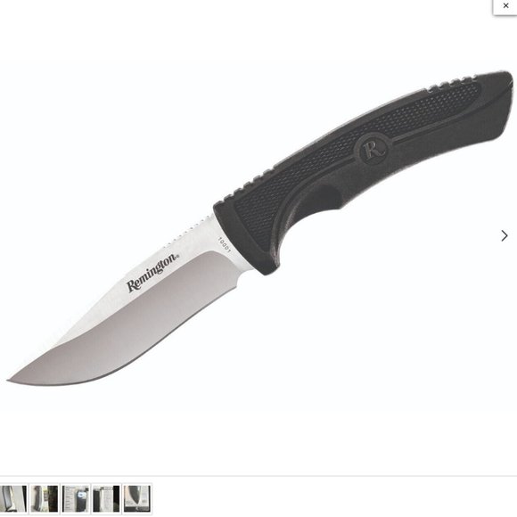 Remington Sportsman R10001 Fixed 4.3" Drop Point Blade Knife $30 - Picture 1 of 13